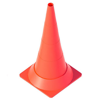 Конус дорожный 750 мм без полос